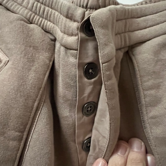 Free People Movement Buckle Down Joggers NWOT, dark Tan size XL - Picture 4 of 10